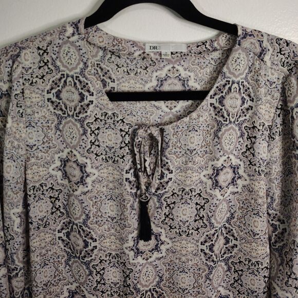BOHO Casual & Career BUNDLE Medium Women's Long Sleeve Blouses Mixed Lot - Picture 3 of 10